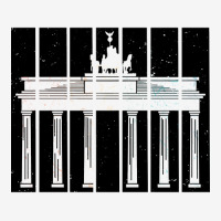 Limited Edition Berlin Skyline Brandenburger Tor Sunset Vintage Retro Toddler Hoodie | Artistshot