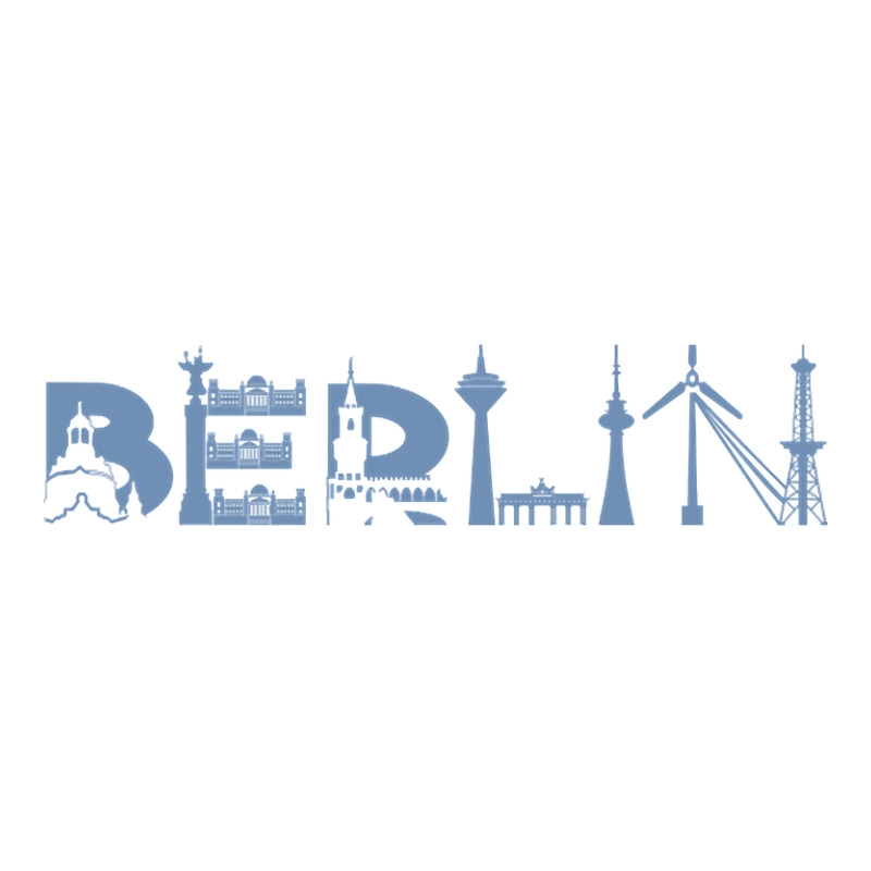 Limited Edition Berlin Skyline Landmarks Silhouette Baby Tee | Artistshot