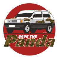 Save The (fiat) Panda! V-neck Tee | Artistshot