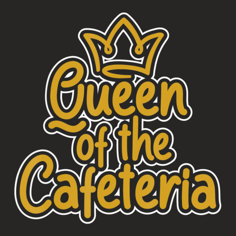 Queen Of The Cafeteria Waitress Waiter Caterer Food Server Ladies Fitted T-Shirt by tiennguyen | Artistshot