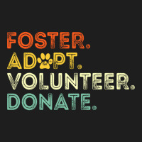 Foster Adopt Sponsor Donate Educate Animals Rescued Dog Cat Long Sleev Classic T-shirt | Artistshot