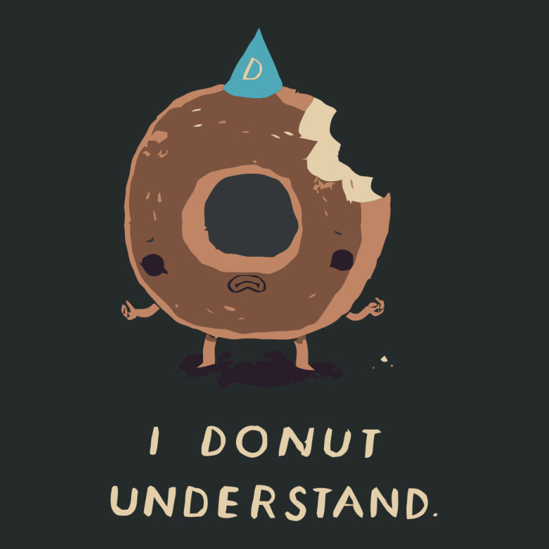 I Donut Understand New Women's Triblend Scoop T-shirt by adejeje | Artistshot