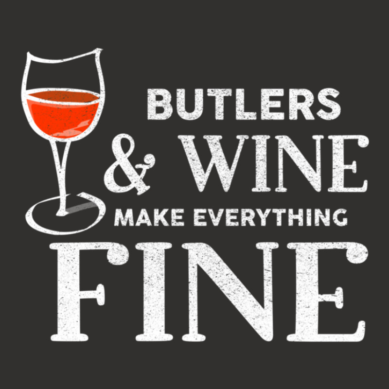 Butlers And Wine Make Everything Fine  For Butler Champion Hoodie | Artistshot