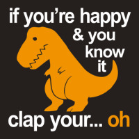 T-rex Clap Your Hands Tank Top | Artistshot