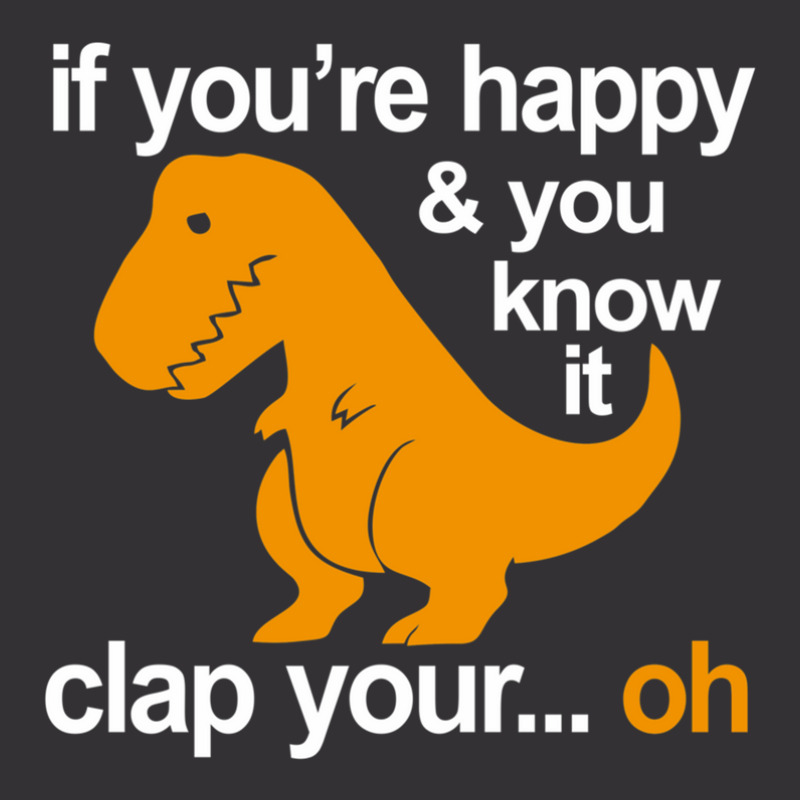 T-rex Clap Your Hands Vintage Hoodie | Artistshot