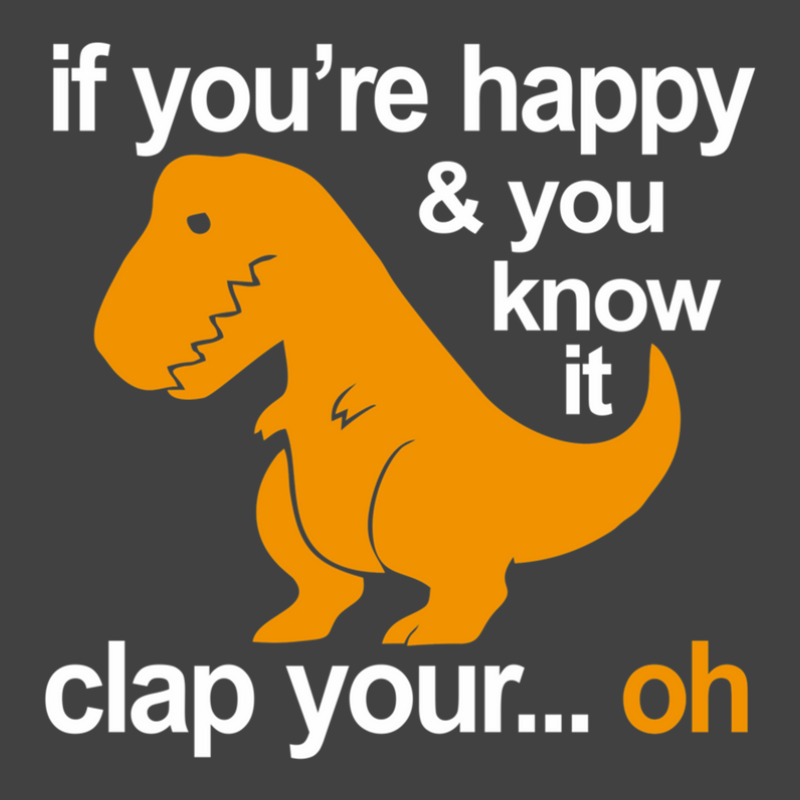 T-rex Clap Your Hands Vintage T-shirt | Artistshot