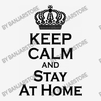 Keep Calm And Stay At Home (1) Baby Bibs | Artistshot