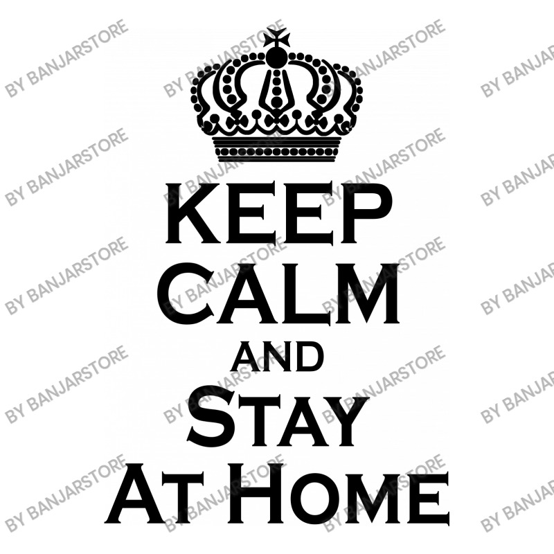 Keep Calm And Stay At Home (1) Baby Tee by banjarstore | Artistshot