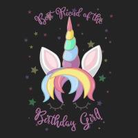 Artistshort Trending Best Friend Of The Birthday Girl! Unicorn Face Pr 3/4 Sleeve Shirt | Artistshot