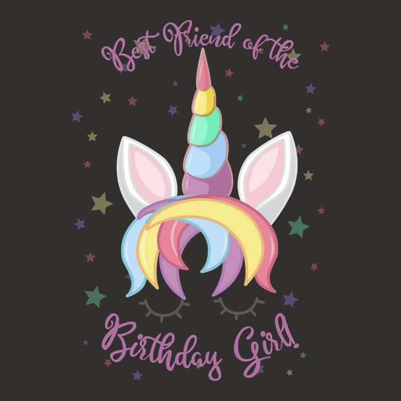 Artistshort Trending Best Friend Of The Birthday Girl! Unicorn Face Pr Champion Hoodie | Artistshot