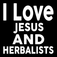 I Love Jesus And Herbalists  For Herbalist V-neck Tee | Artistshot