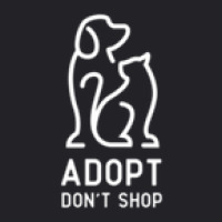 Trending Adopt Don't Shop Cat Animal Dog Minimal Emblem Art Youth Tee | Artistshot