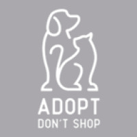 Trending Adopt Don't Shop Cat Animal Dog Minimal Emblem Art Youth 3/4 Sleeve | Artistshot