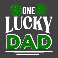 Copy Of One Lucky Dad Vintage T-shirt | Artistshot