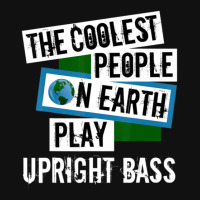 Coolest People On Earth Play Upright Bass String Instrument Graphic T-shirt | Artistshot