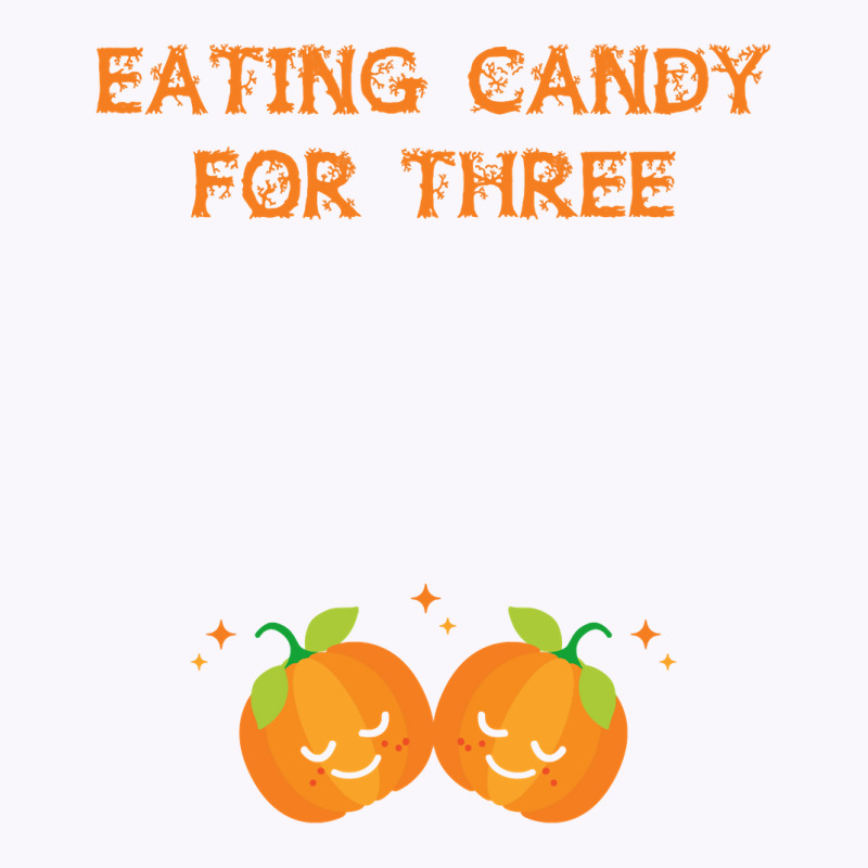 Eating Candy For Three Halloween Pumpkin Twins Pregnancy Mom Sweatshir Tank Top | Artistshot