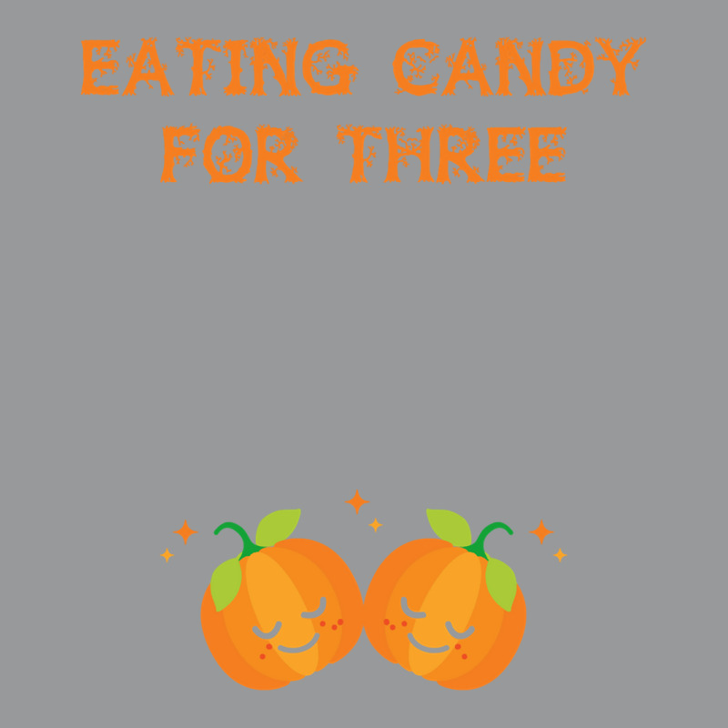 Eating Candy For Three Halloween Pumpkin Twins Pregnancy Mom Sweatshir Crewneck Sweatshirt | Artistshot