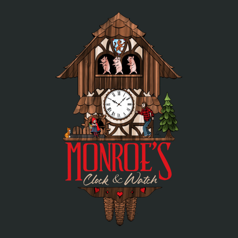 Monroe’s Clock & Watch (grimm) Women's Triblend Scoop T-shirt by turkalmaituvb84v28 | Artistshot