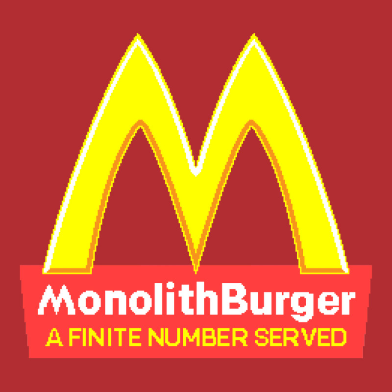 Monolith Burger 8 Bit Ladies Fitted T-Shirt by fiegerwaliddh | Artistshot