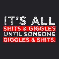 It's All Shits And Giggles Adult Humor Friend Poo Youth Tee | Artistshot