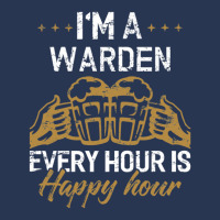 I'm A Warden Every Hour Is Happy Hour  For Wardens Ladies Denim Jacket | Artistshot