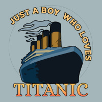 Just A Boy Who Loves Titanic Memorabilia Merchandise Long Sleeve T Shi Unisex Sherpa-lined Denim Jacket | Artistshot