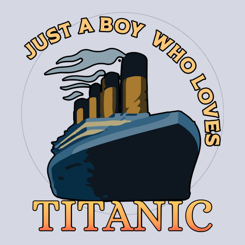 Just A Boy Who Loves Titanic Memorabilia Merchandise Long Sleeve T Shi Fleece Short | Artistshot