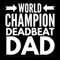 Mens World Champion Deadbeat Dad Single Father's Day Youth Hoodie | Artistshot