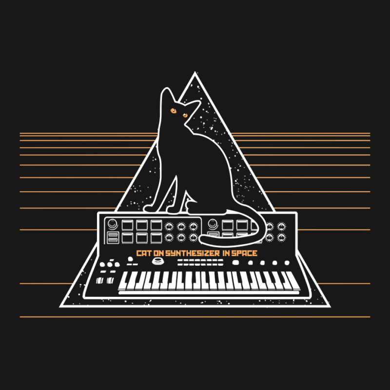 Cats On Synthesizer In Space Lover Music Producer Synth Pullover Hoodi Flannel Shirt | Artistshot