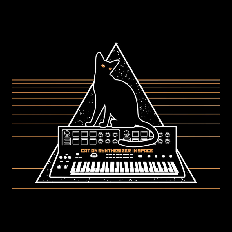 Cats On Synthesizer In Space Lover Music Producer Synth Pullover Hoodi Long Sleeve Shirts | Artistshot