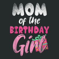 Family Parents Mom Of The Birthday Girl Mommy T Shirt Women's Triblend Scoop T-shirt | Artistshot