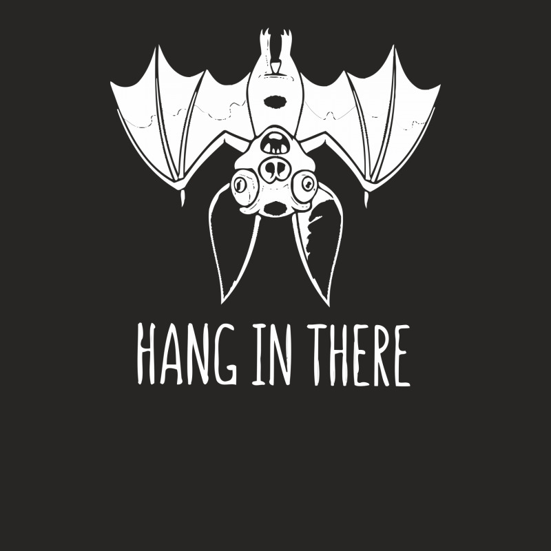 Hang In There Wacky Vampire Bat Ladies Fitted T-Shirt by Anis4 | Artistshot