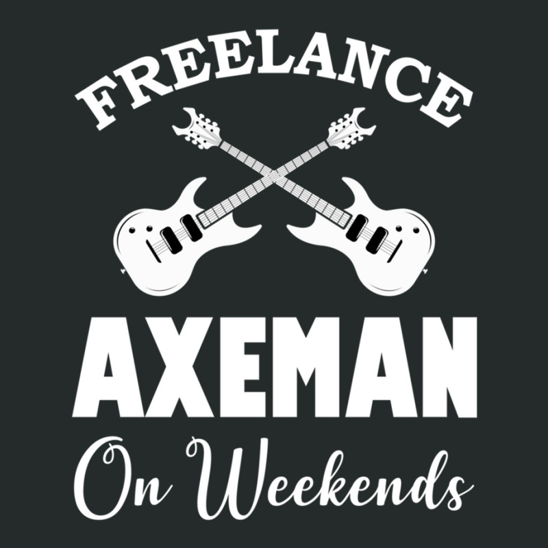 Freelance Axeman On Weekends 1 Women's Triblend Scoop T-shirt by FranklinTepper1 | Artistshot