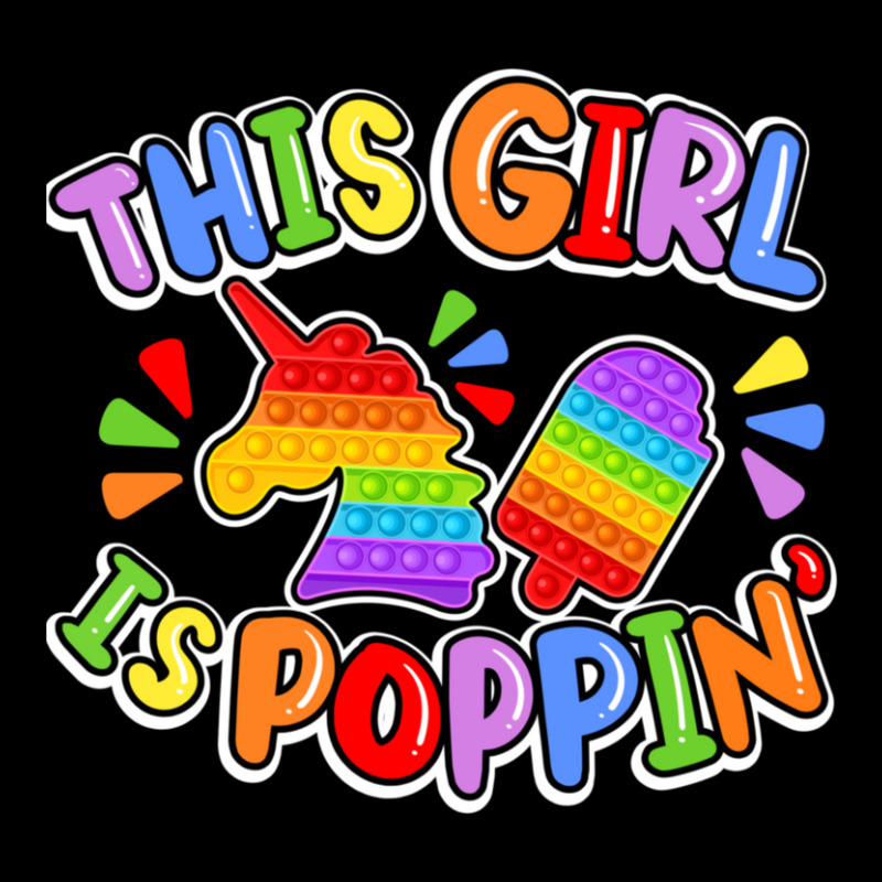 Funny This Girl Is Poppin' Cool Fidget Shape Pop It Adjustable Cap | Artistshot