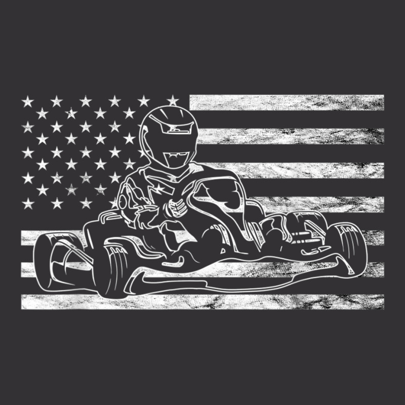 American Go Kart Racing Usa Gokart Driver Go Cart Racer T Shirt Vintage Short by catotdmontis | Artistshot