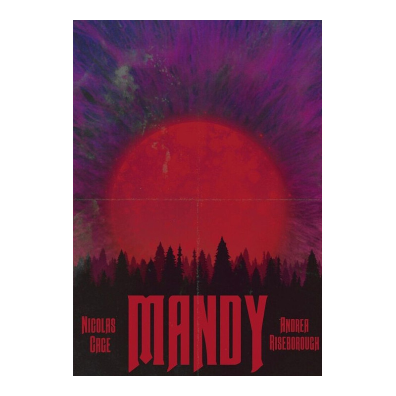 Mandy Movie Poster Crewneck Sweatshirt | Artistshot