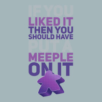 Should Have Put A Purple Meeple On It Unisex Sherpa-lined Denim Jacket | Artistshot