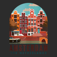 Amsterdam The Netherlands Travel Poster Amsterdam Traveling Tank Top Exclusive T-shirt | Artistshot