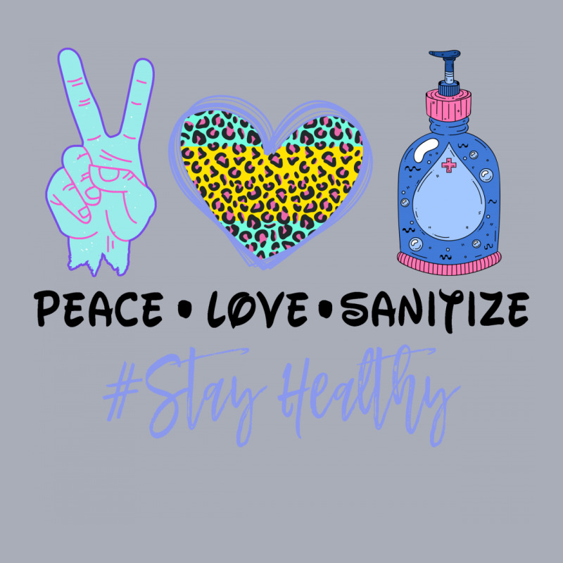 Peace Love Sanitize Stay Healthy For Light Tank Dress by Gurkan | Artistshot