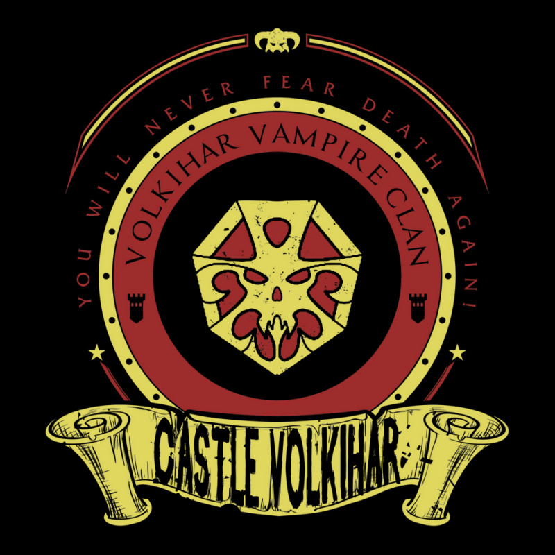 Volkihar Vampire Clan   Castle Volkihar 1 Cropped Sweater by rupiohemaxt | Artistshot