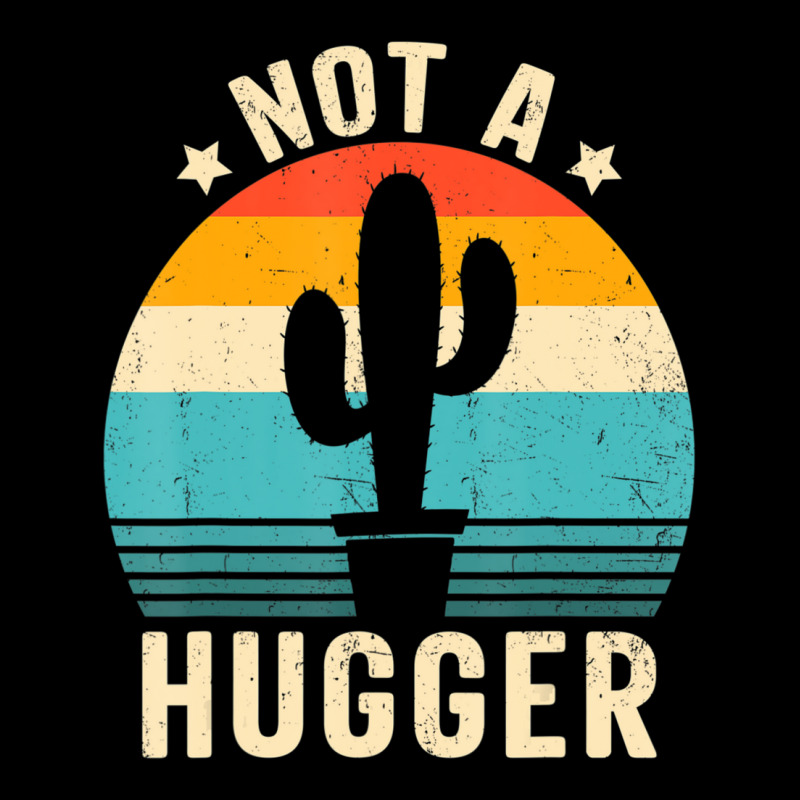 Not A Hugger Vintage Cactus Sarcastic Cute Cactus Adjustable Cap by tintruong | Artistshot