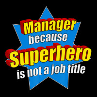 Manager Because Superhero Isn't A Job Title Men's 3/4 Sleeve Pajama Set | Artistshot