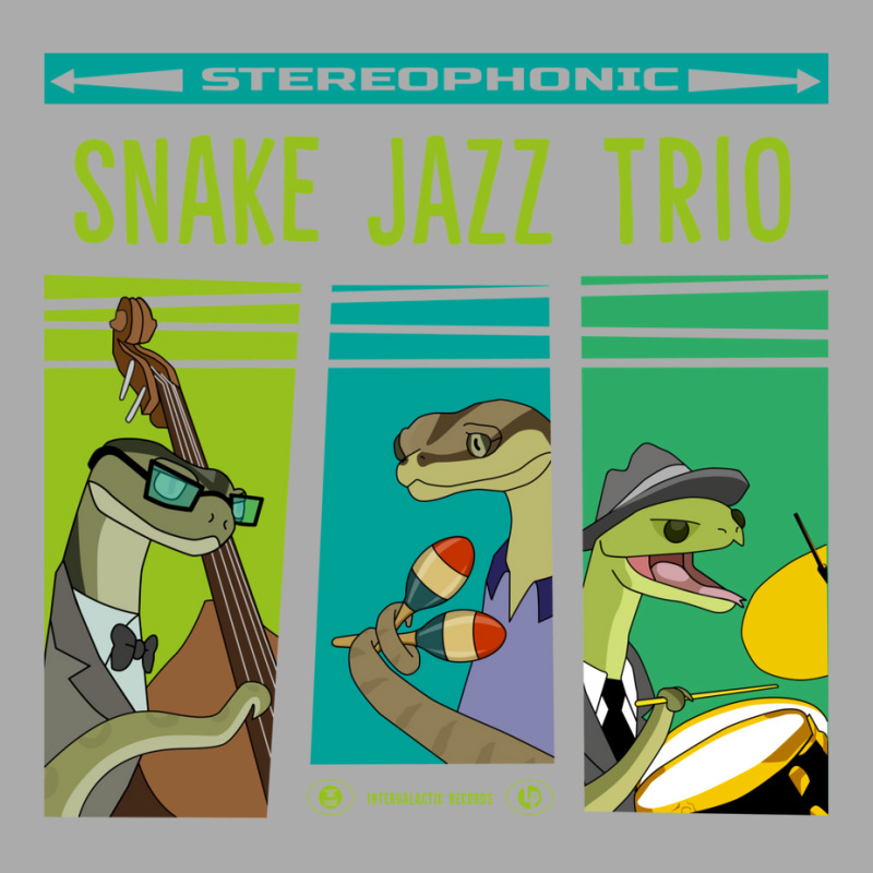 Snake Jazz Trio Vinyl T-Shirt by zogoehawan | Artistshot