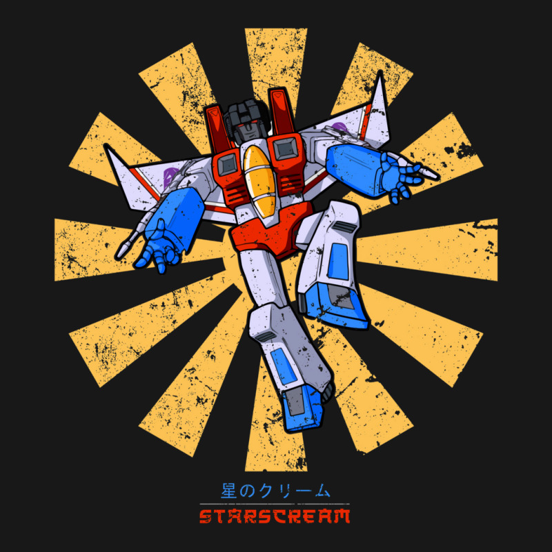 Starscream Retro Japanese Transformers Flannel Shirt by annolacopjaj | Artistshot