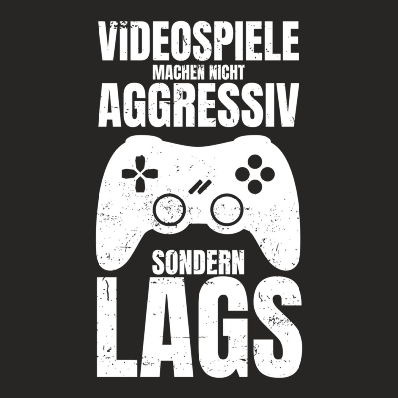 Lag Video Game Video Game Aggressive Controller 1 Ladies Fitted T-Shirt by FlorencioVGonzales | Artistshot