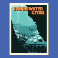 Underwater Cities Board Game  Minimalist Travel Poster Style   Gaming Zipper Hoodie | Artistshot