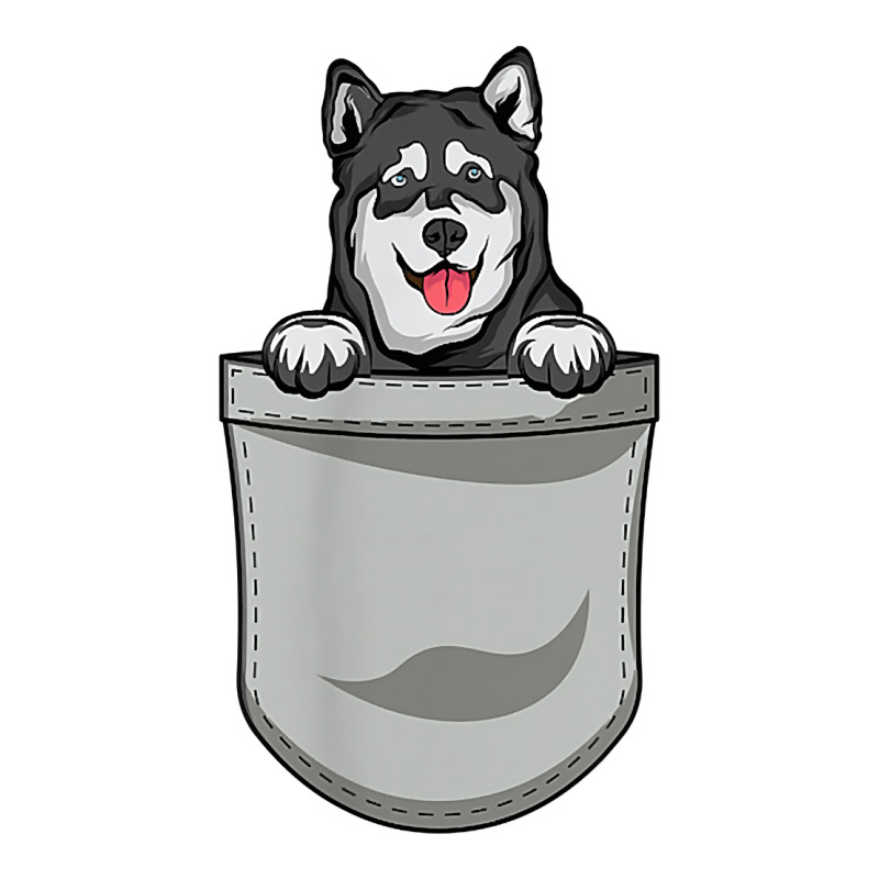 Alaskan Malamute Dog Chest Bag T Shirt Sticker | Artistshot