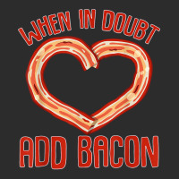 Bacon Strips Meat Food   When In Doubt, Add Bacon T Shirt Exclusive T-shirt | Artistshot