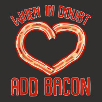 Bacon Strips Meat Food   When In Doubt, Add Bacon T Shirt Champion Hoodie | Artistshot