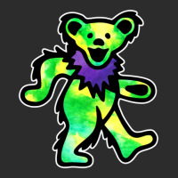 Green Grateful Dancing Hippie Classic Rock Dead Bear Exclusive T-shirt | Artistshot